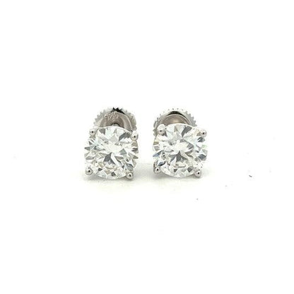 STMEM-19 Moissanite Stone Earrings 7mm