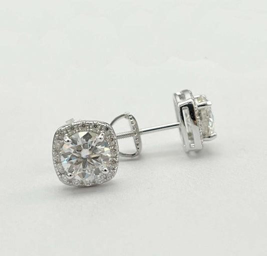 STMEM-33 Moissanite Earrings